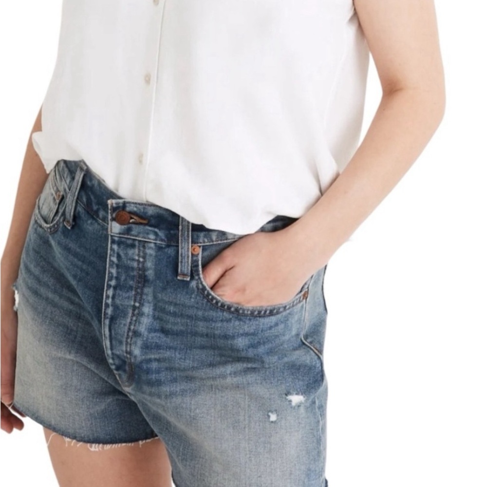 Madewell Denim High Rise Shorts Sz 31